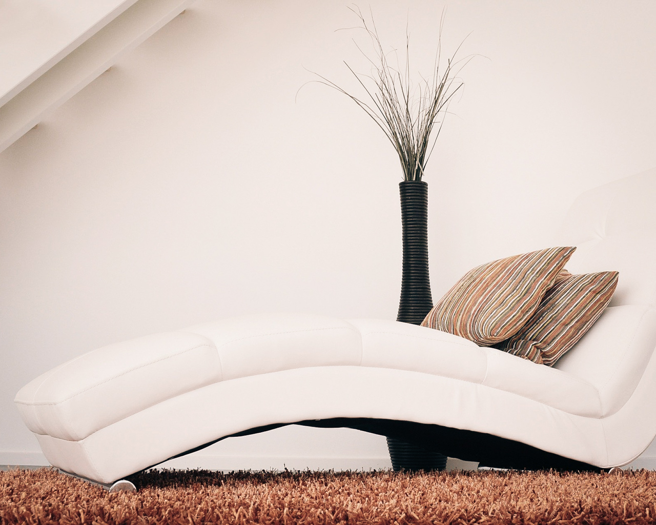 Sofa unter der Schräge